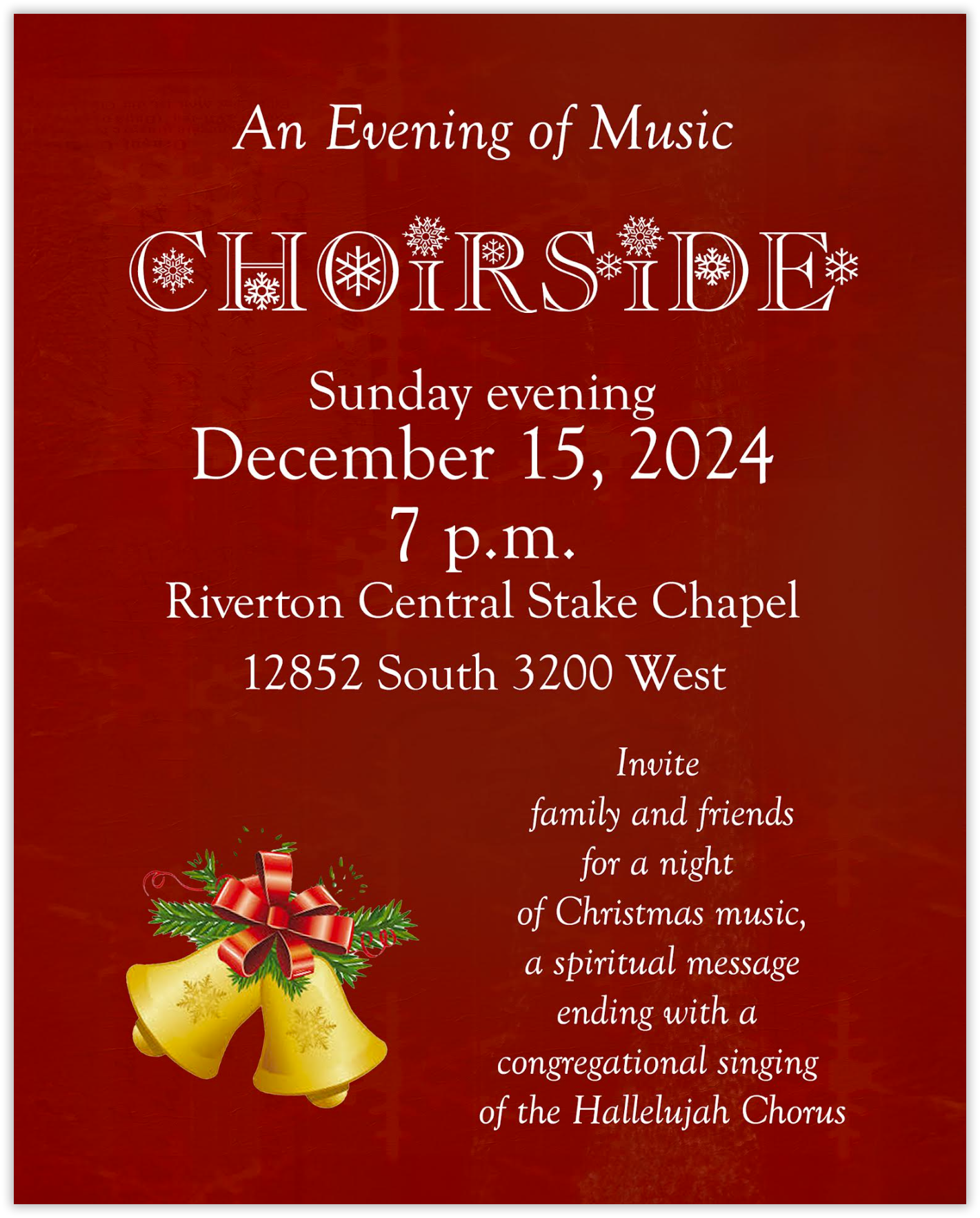 Choirside poster