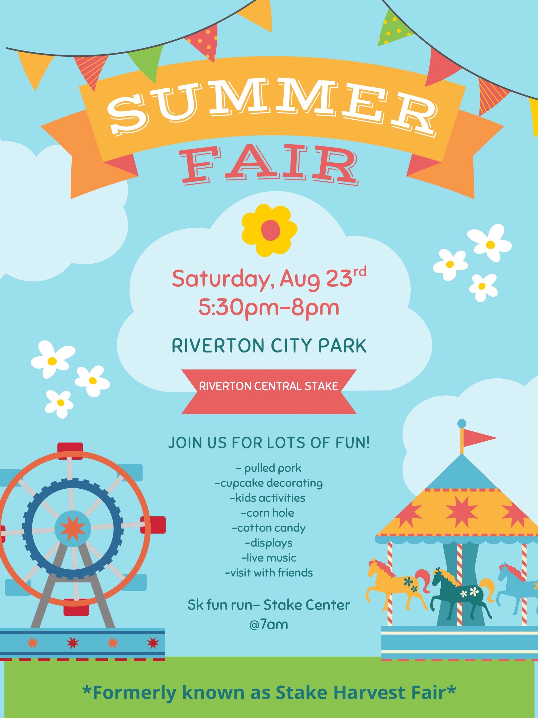 Summer Fair flier