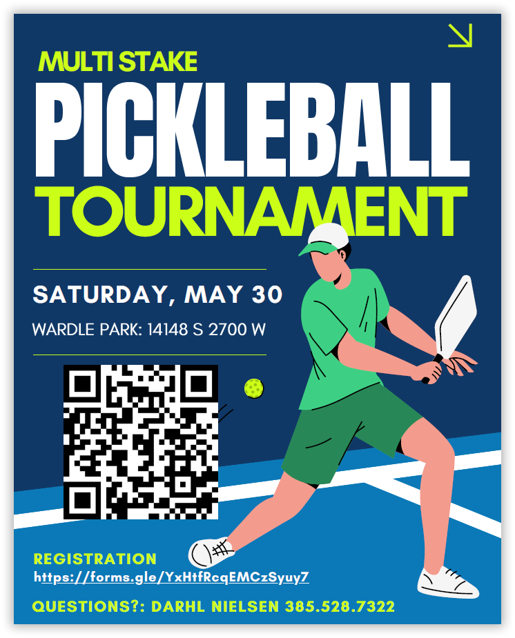 Pickleball Tournament Flyer